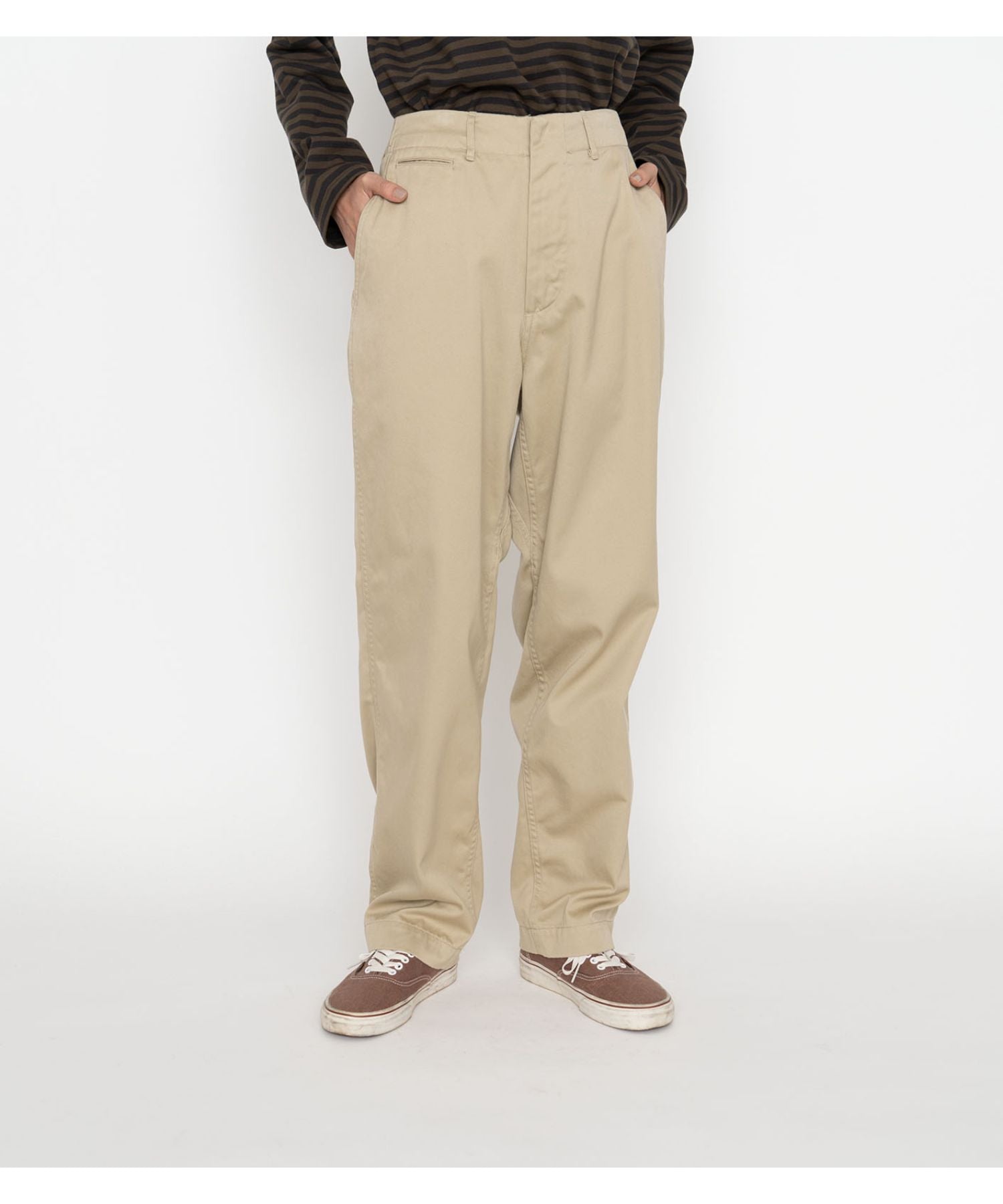 COMOLInanamicaナナミカ　Wide Chino Pants