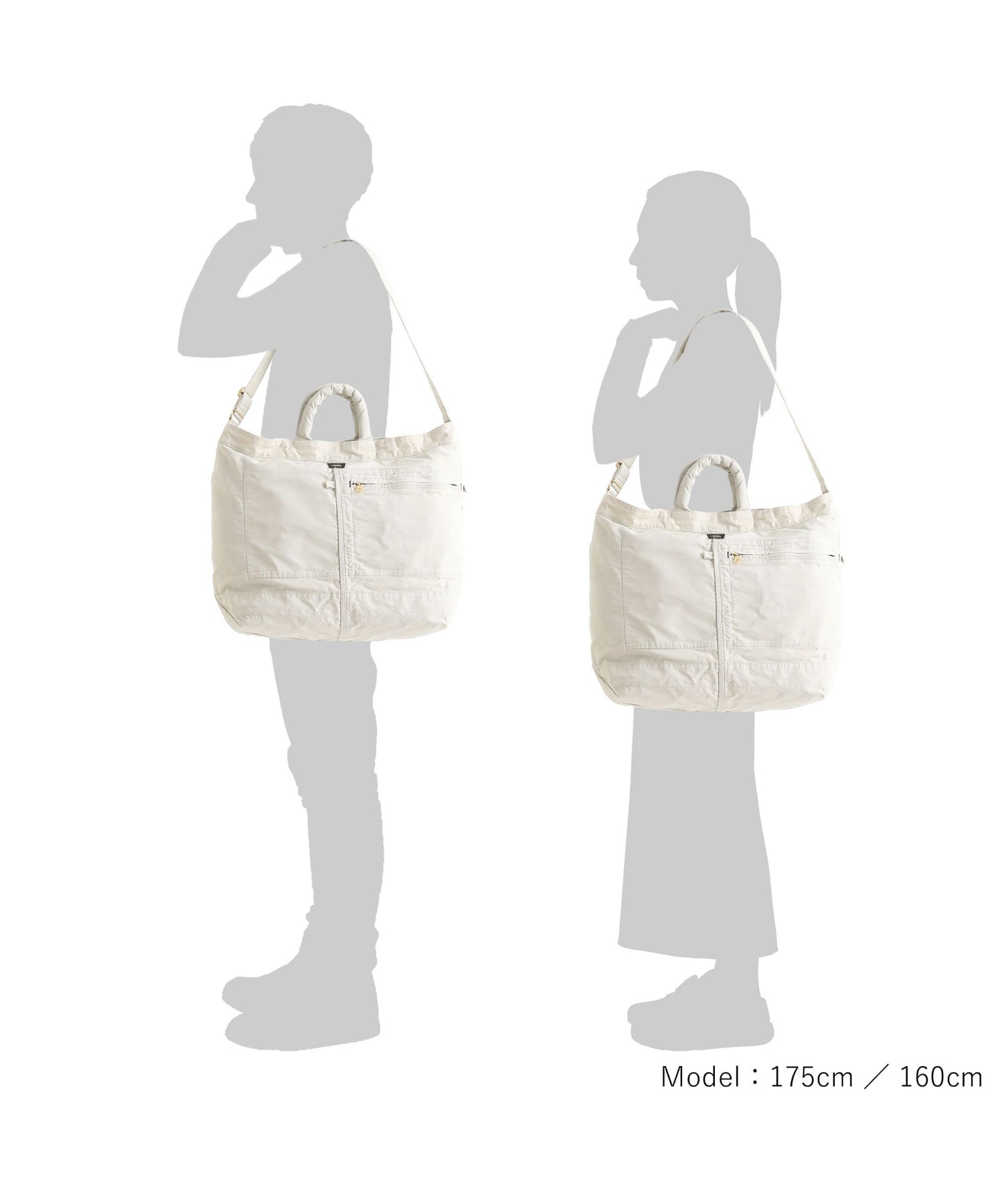 2WAY TOTE BAG(L)