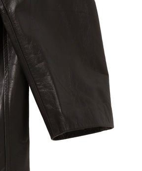 LEATHER COAT