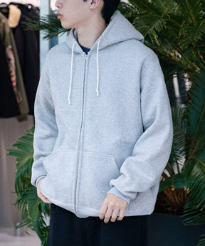 ZIPUP HOODIE GREY