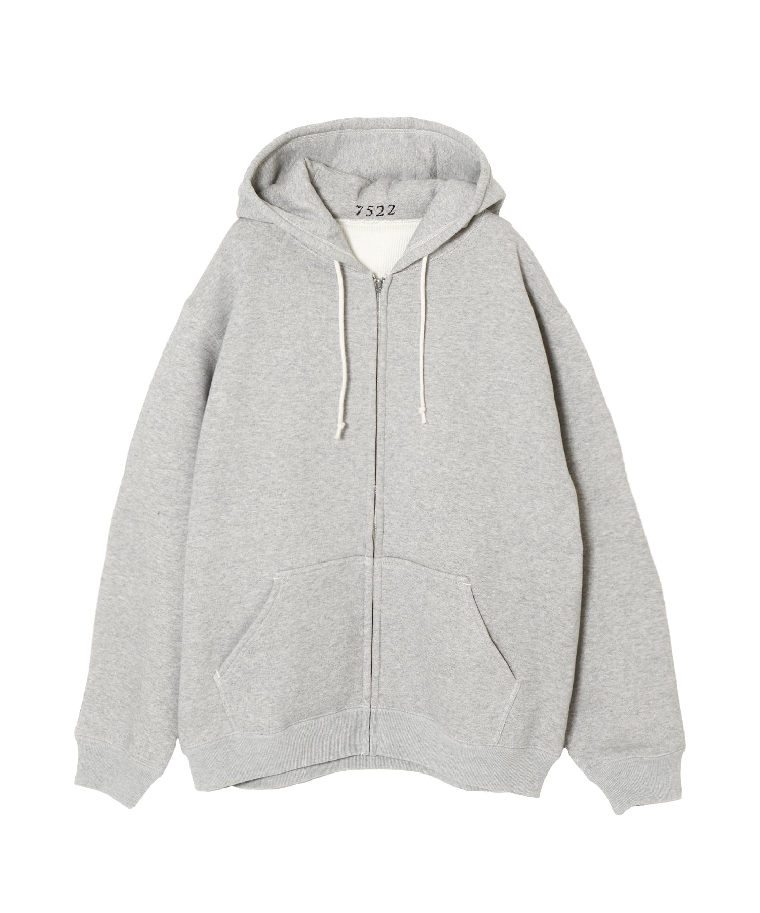 ZIPUP HOODIE GREY