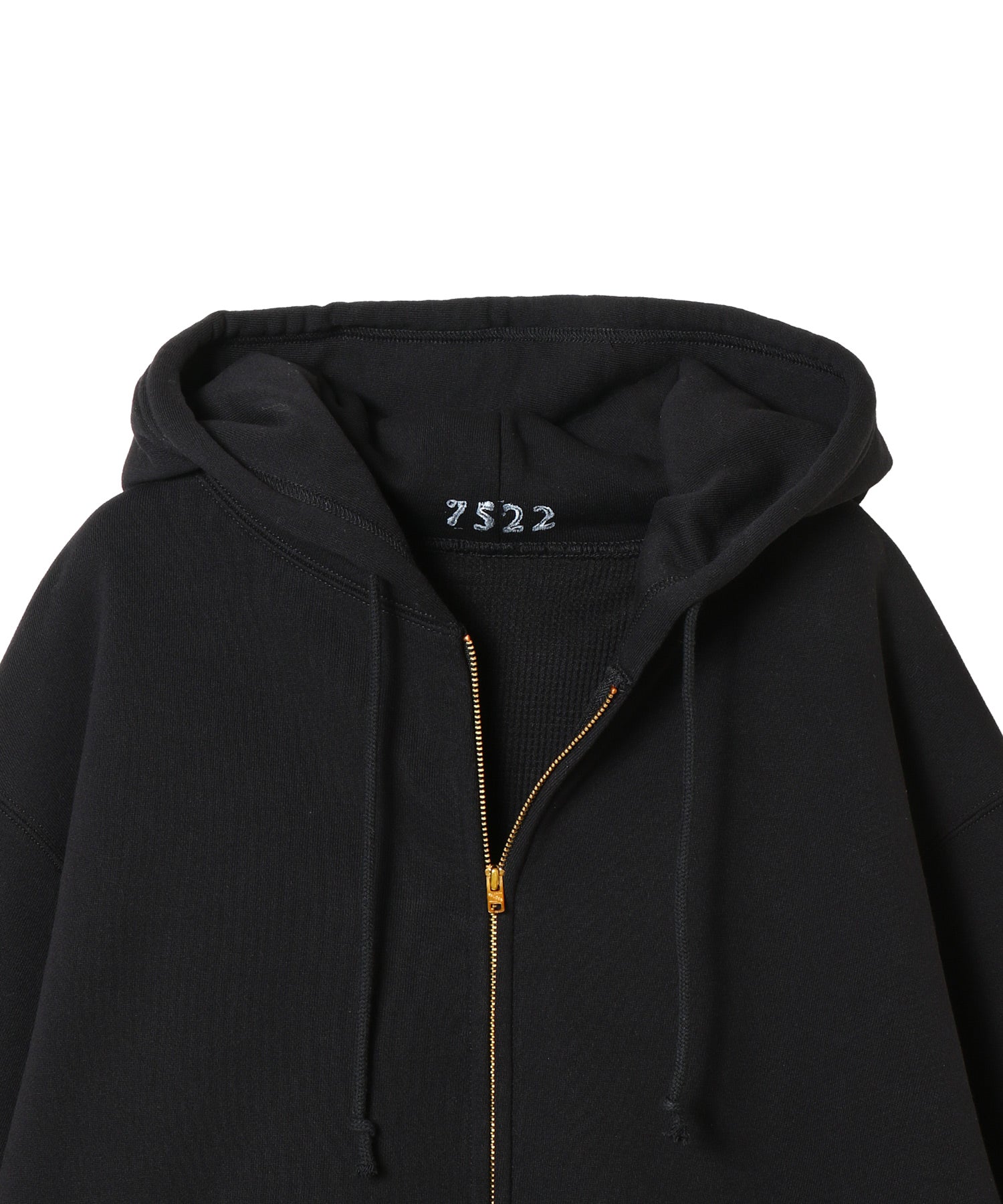 ZIPUP HOODIE BLACK