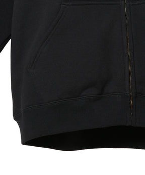 ZIPUP HOODIE BLACK