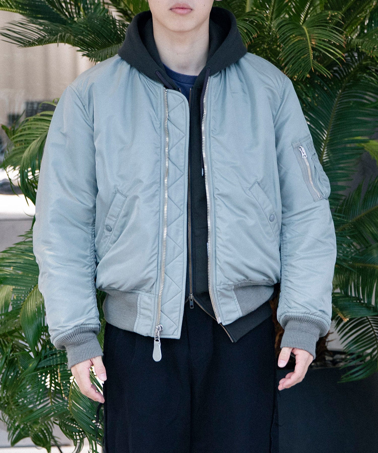 MA-1 GREY - AVIREX7522 (アヴィレックス7522) - outer (アウター