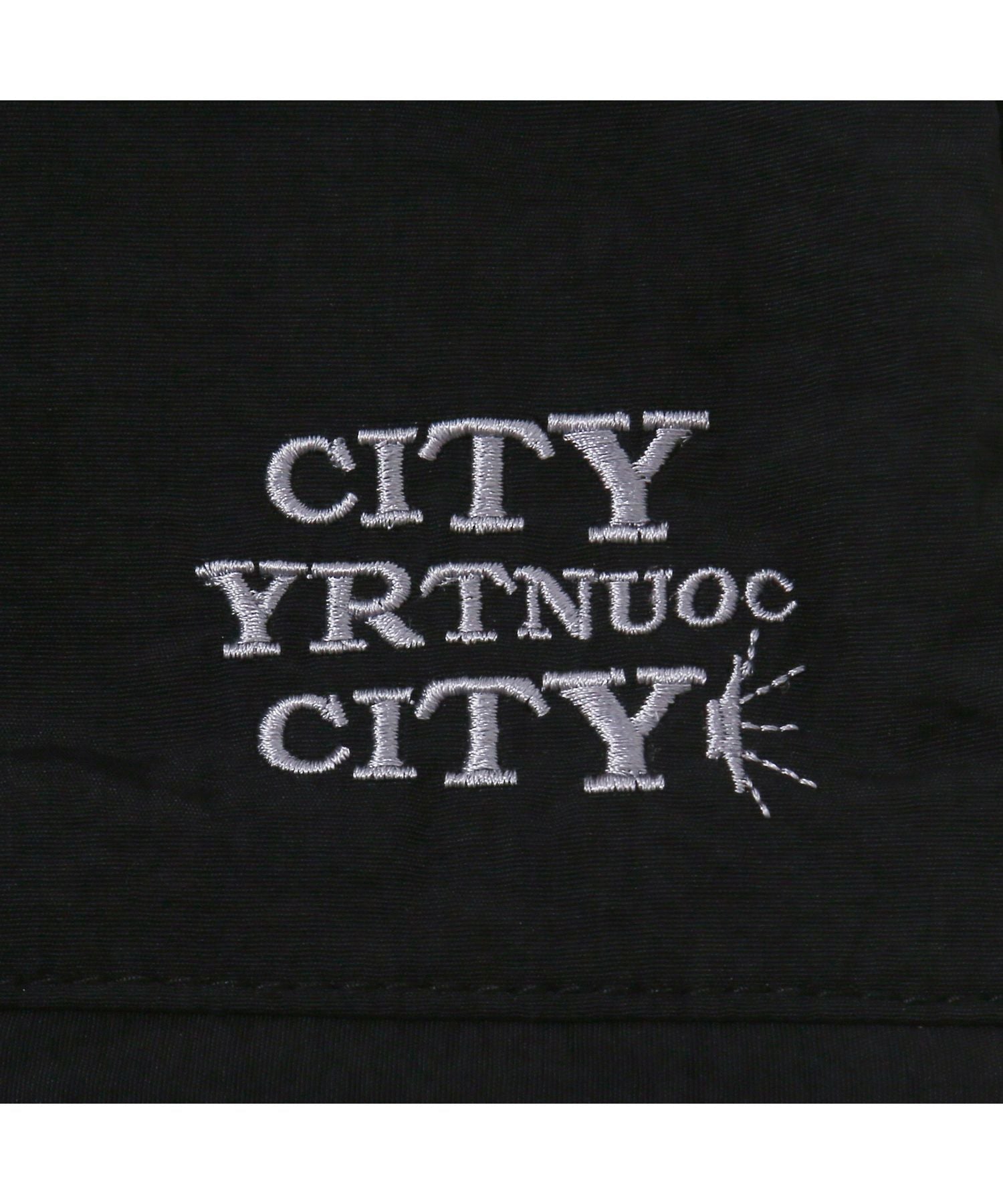 Embroidered Logo Nylon Pants