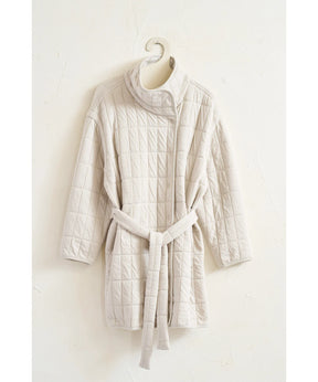 Quilt Jacquard Coat