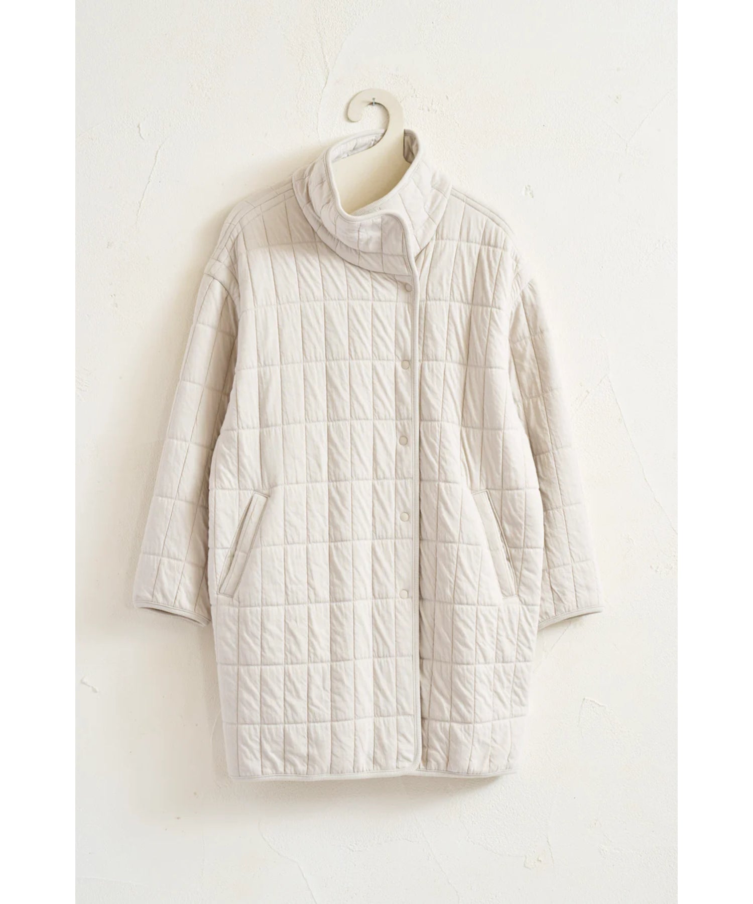 Quilt Jacquard Coat
