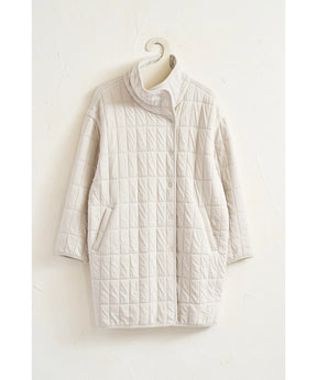 Quilt Jacquard Coat