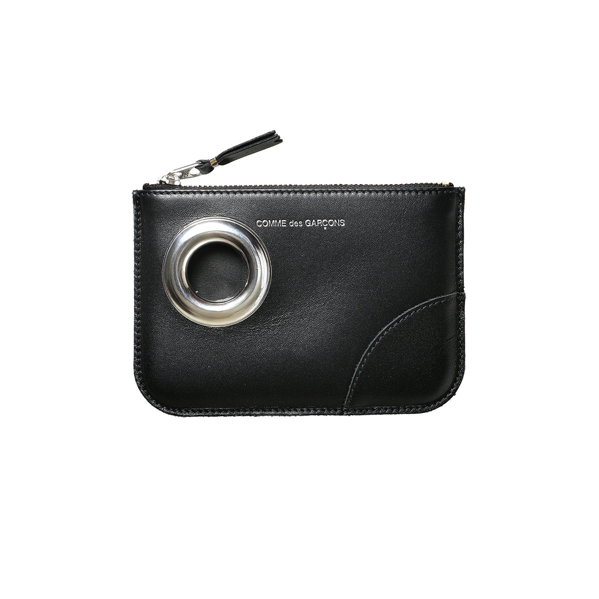 ZIPポーチ(小/Silver Eyelet) - Wallet COMME des GARCONS (ウォレット