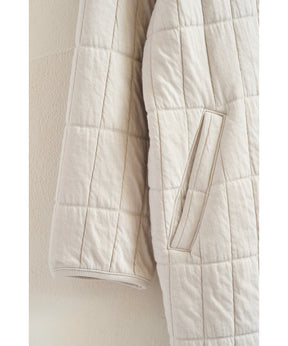 Quilt Jacquard Coat