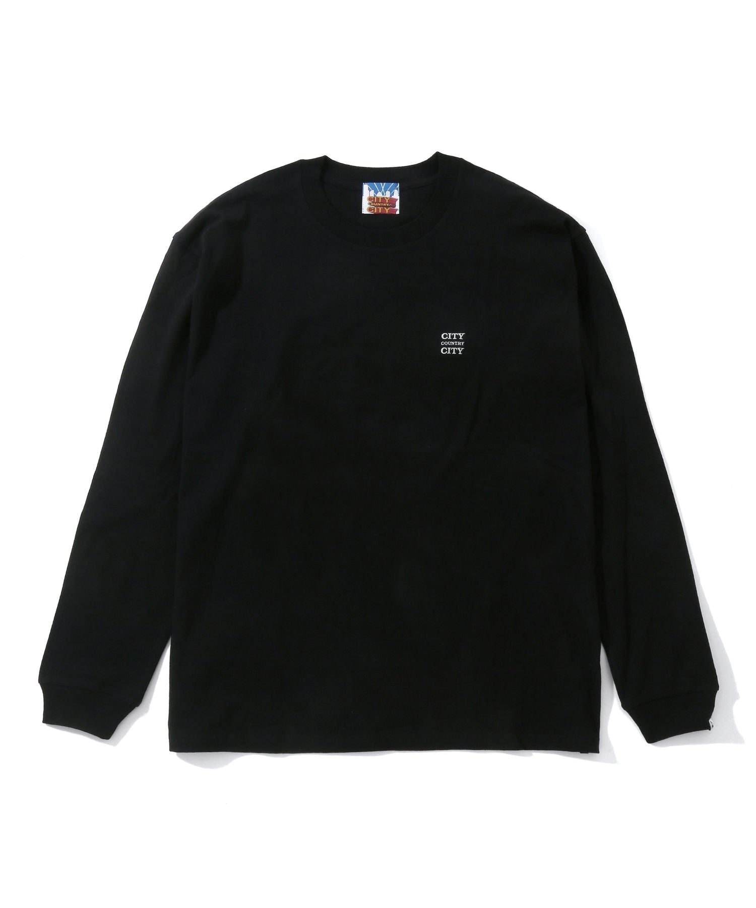 Embroidered Logo Cotton L/S T-Shirt