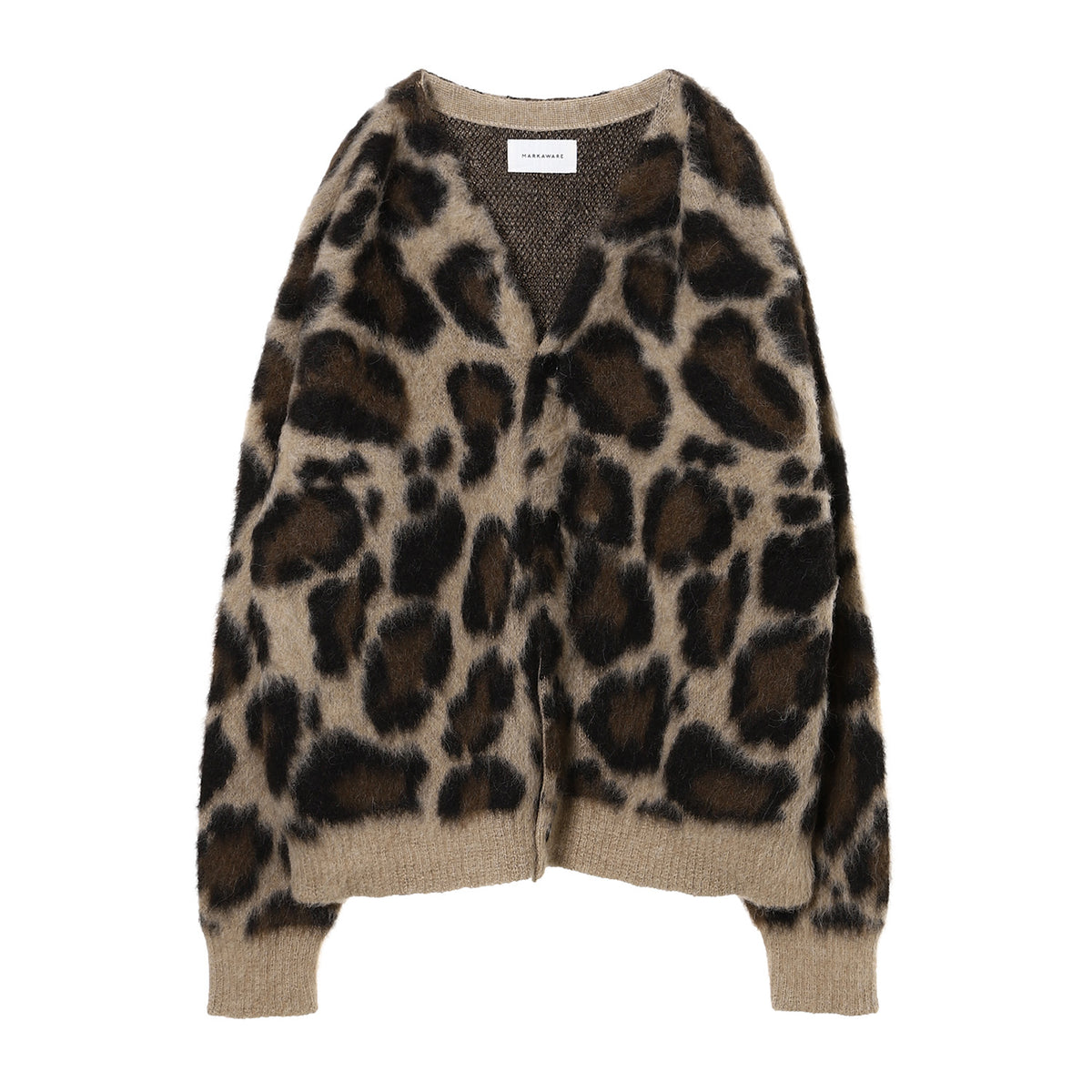 Jaguar Jacquard Cardigan - MARKAWARE (マーカウェア) - tops