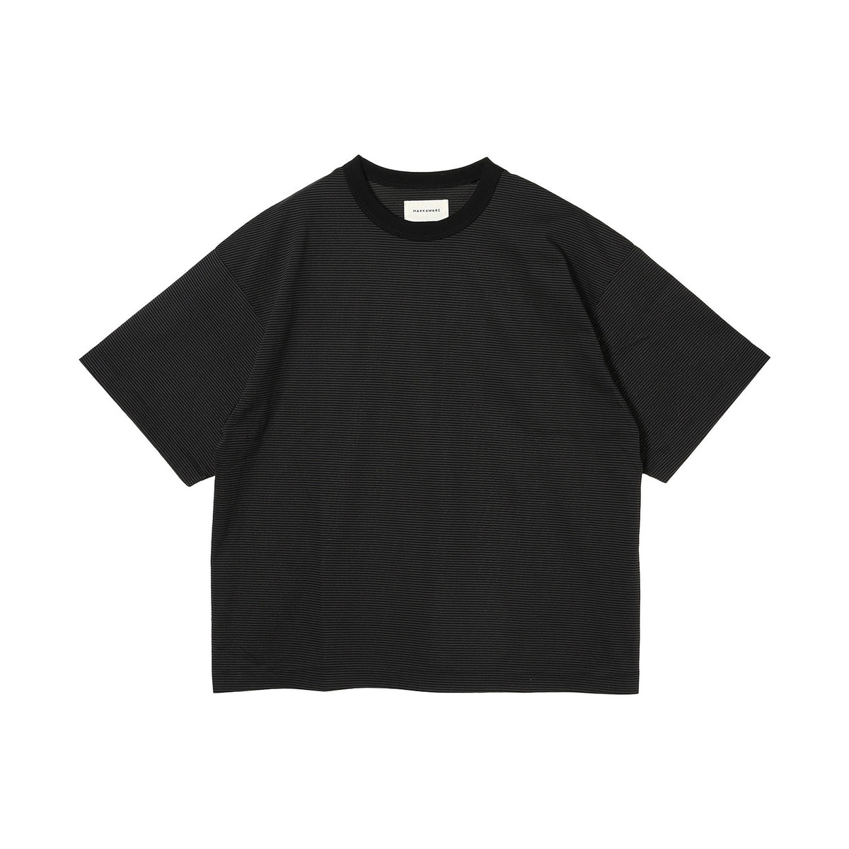 ORGANIC SUPIMA BORDER COMFORT FIT Tee - MARKAWARE (マーカ