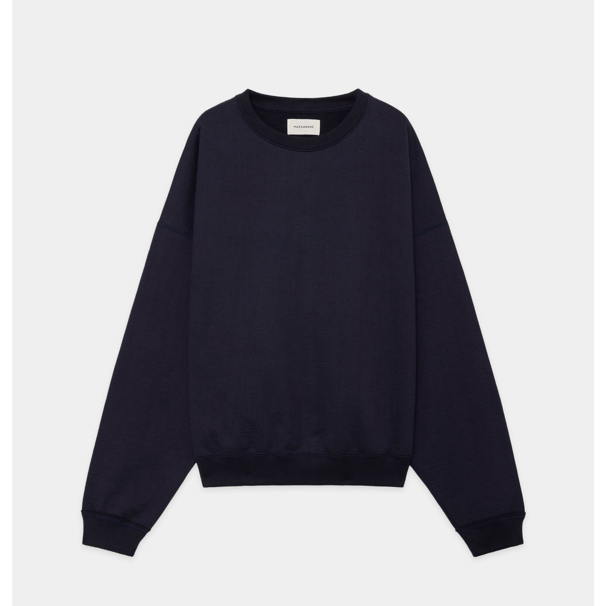 Organic Cotton Heavy Fleece Huge Short Sweat - MARKAWARE (マーカ