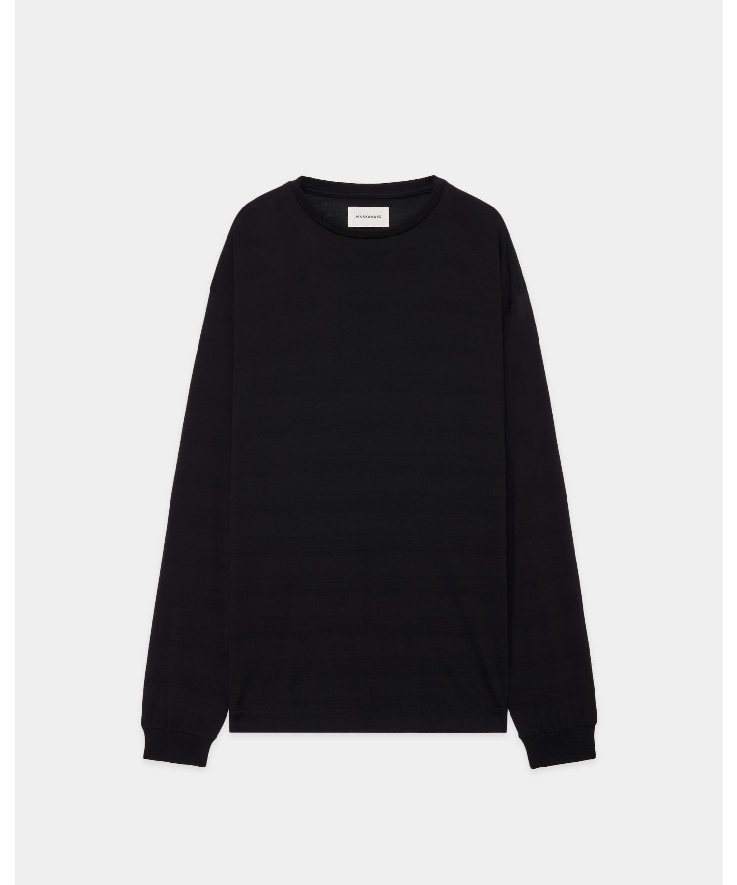 Super 160S Wool Washable Knit / Long Sleeve Tee