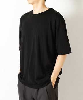 Super 160S Wool Washable Knit / Short Sleeve Tee