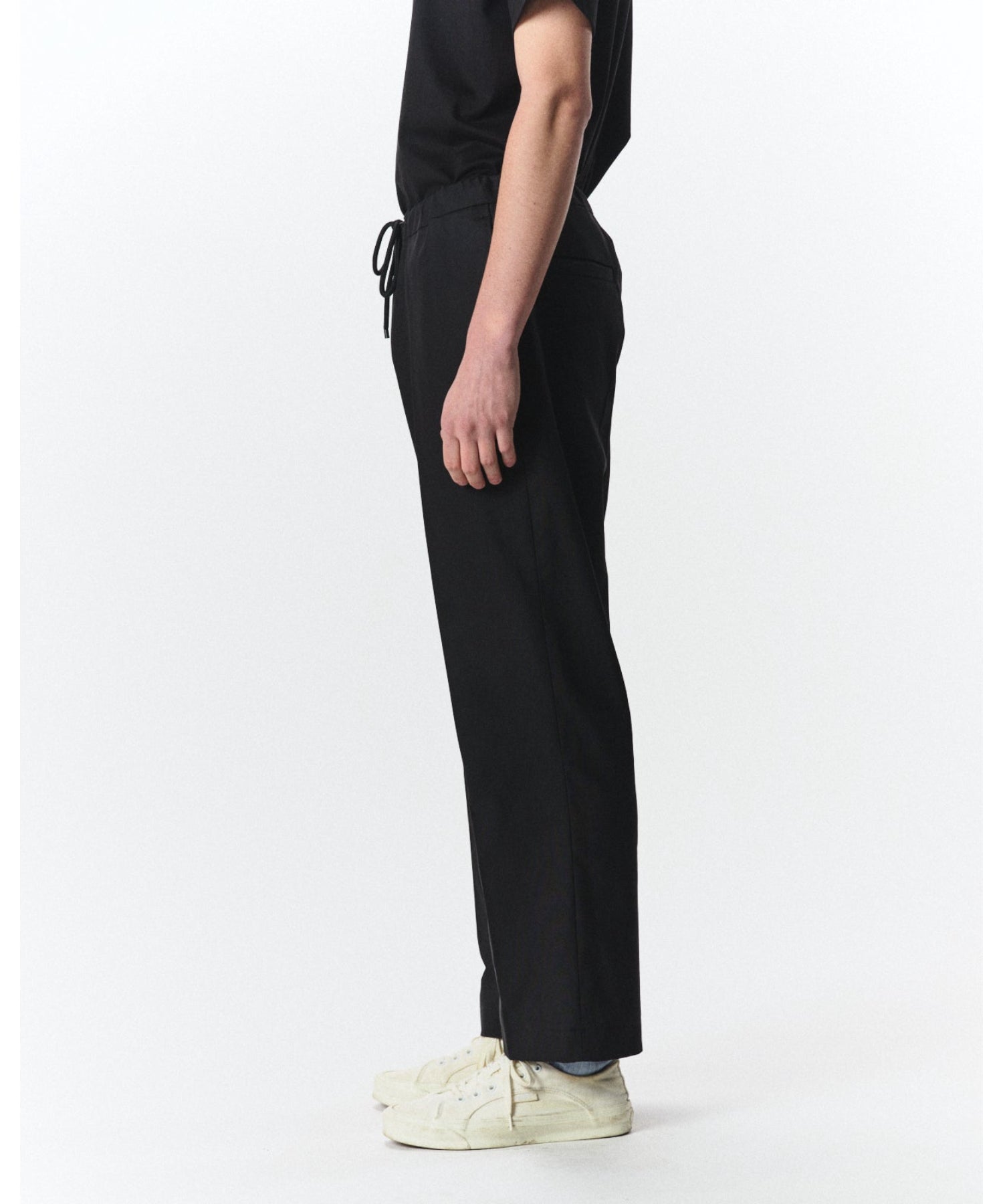 Organic Cotton Survival Cloth(R) / Flat Tapered Easy Trousers