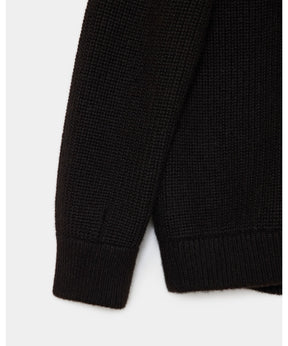 Baby Black Alpaca / Drivers Knit