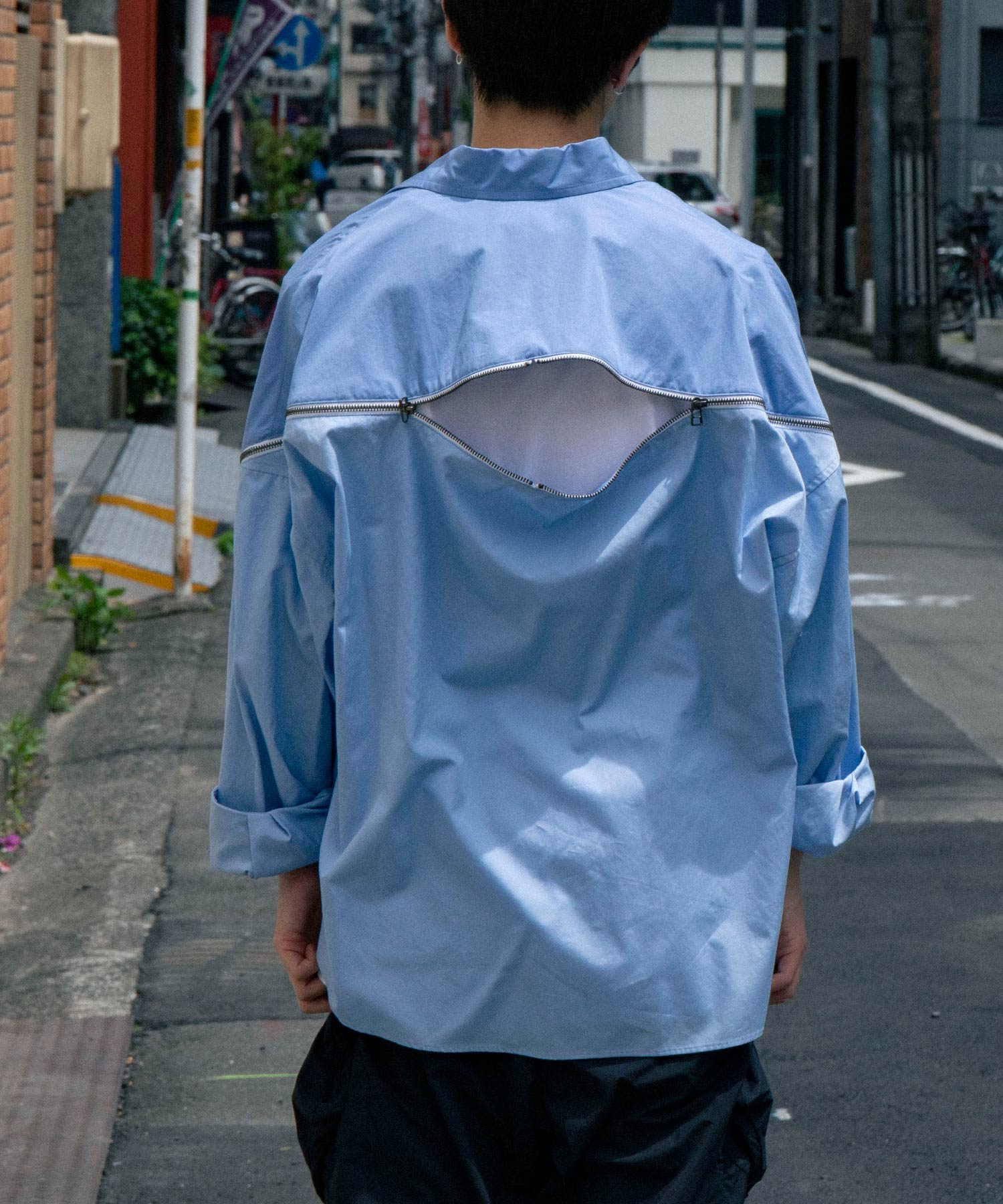 数量限定】 23ss FACETASM SHIRTファセッタズム PLAIN ZIPPED シャツ