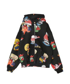 SLAWN NEIGHBORHOOD BLACK ZIP-UP