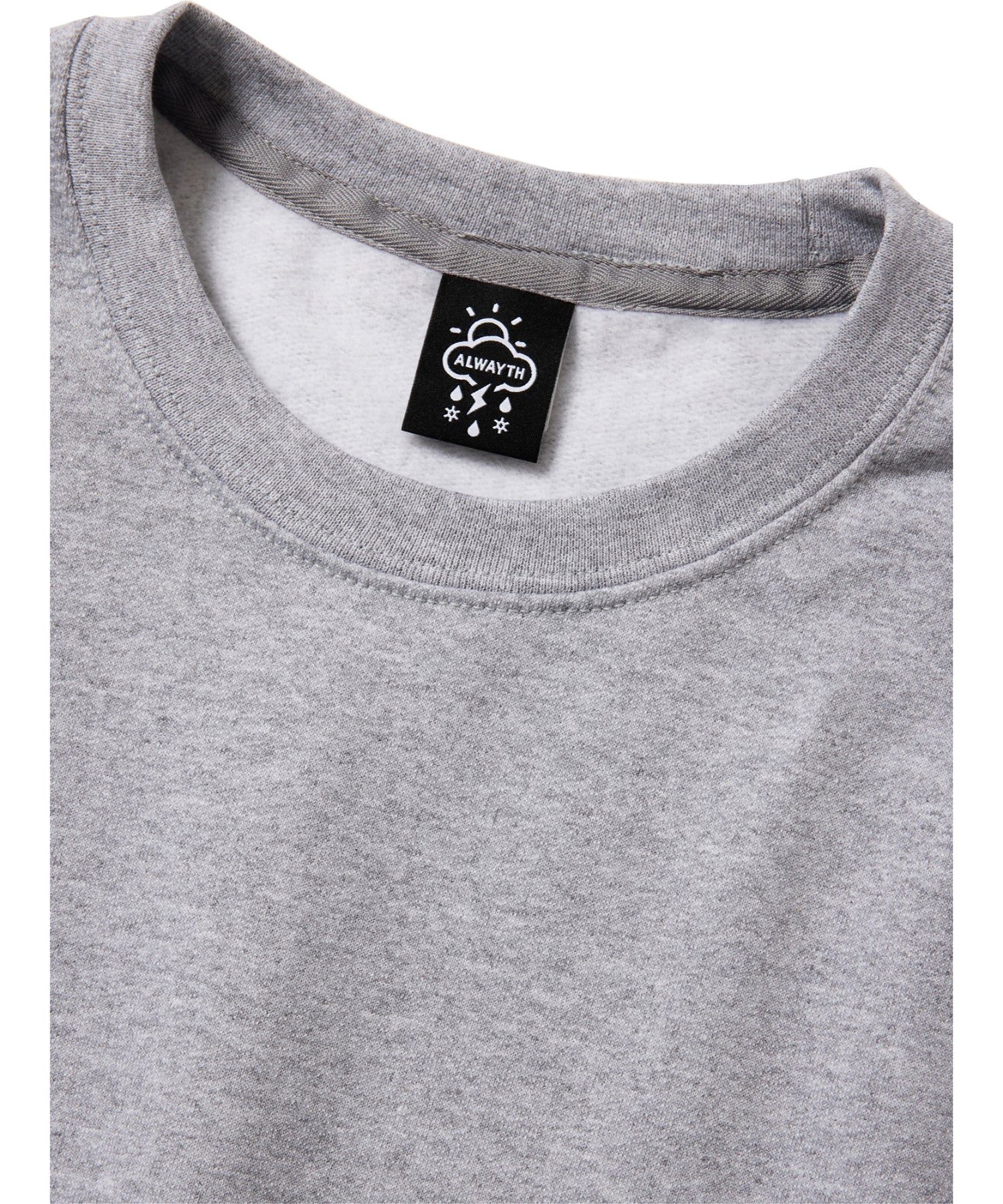 REFLECTIVE LOGO CREWNECK