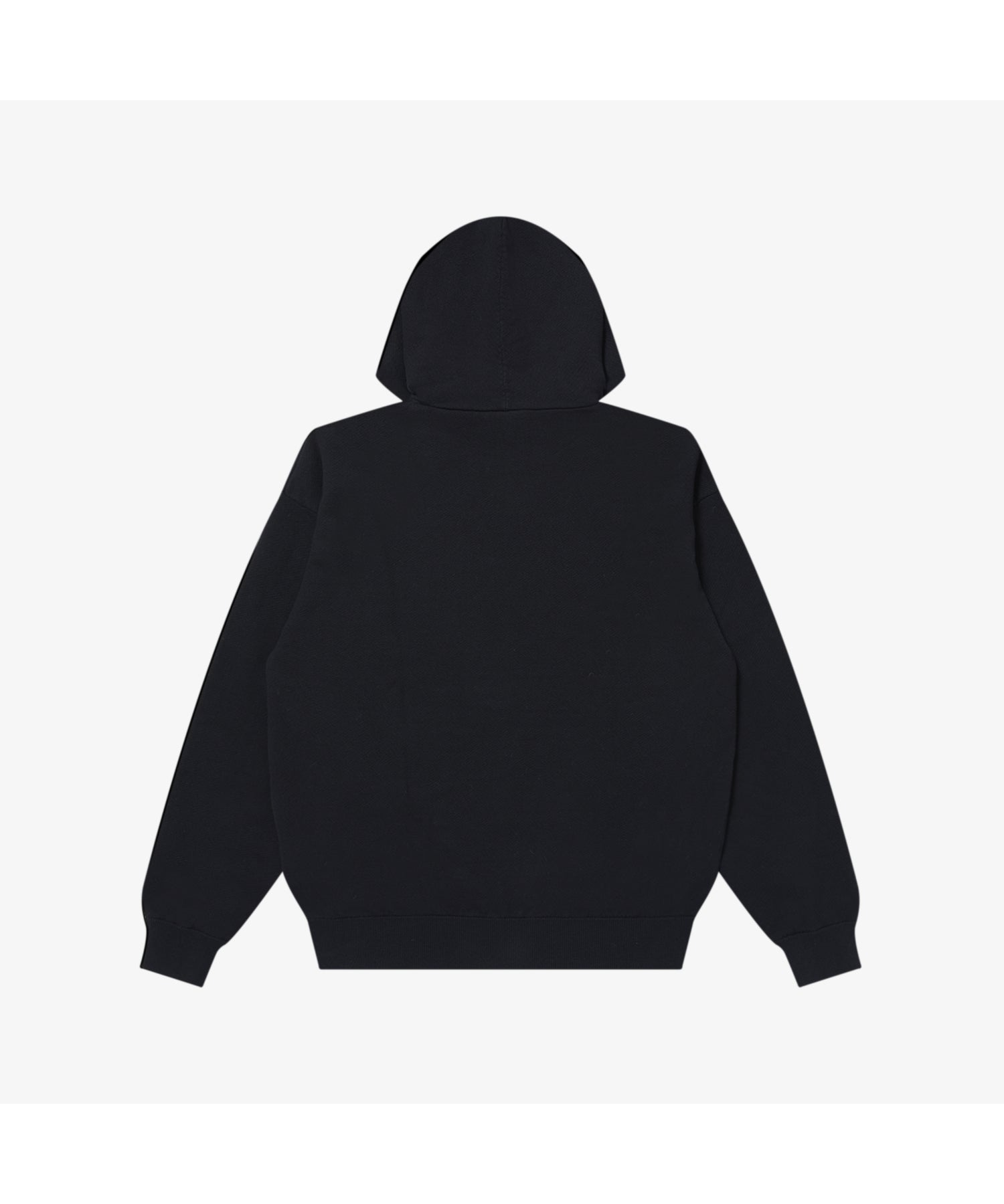 CASHMERE BLENDED KNIT HOODIE