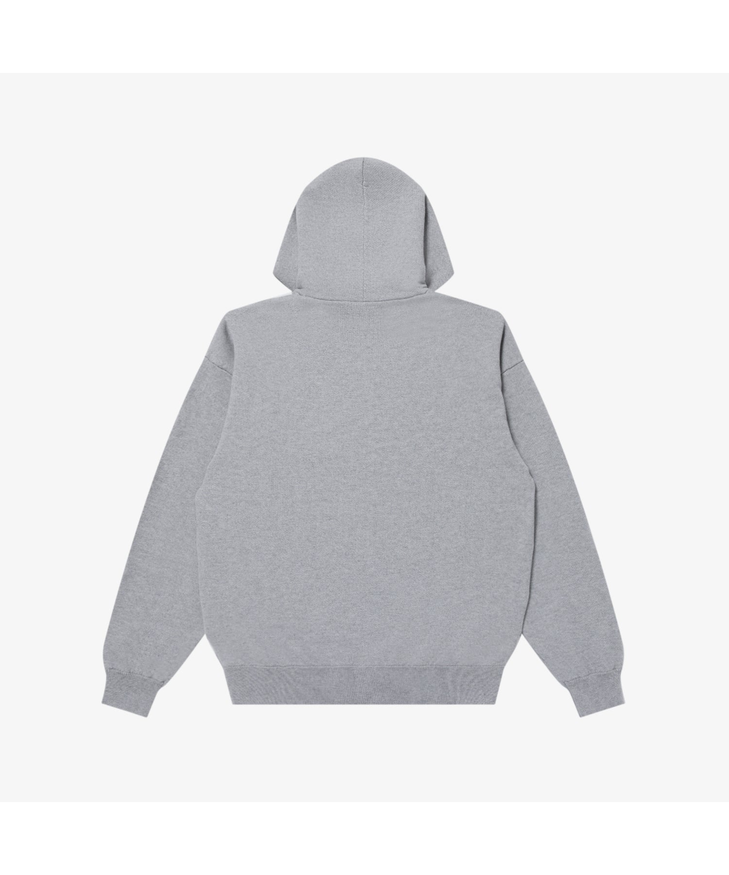 CASHMERE BLENDED KNIT HOODIE