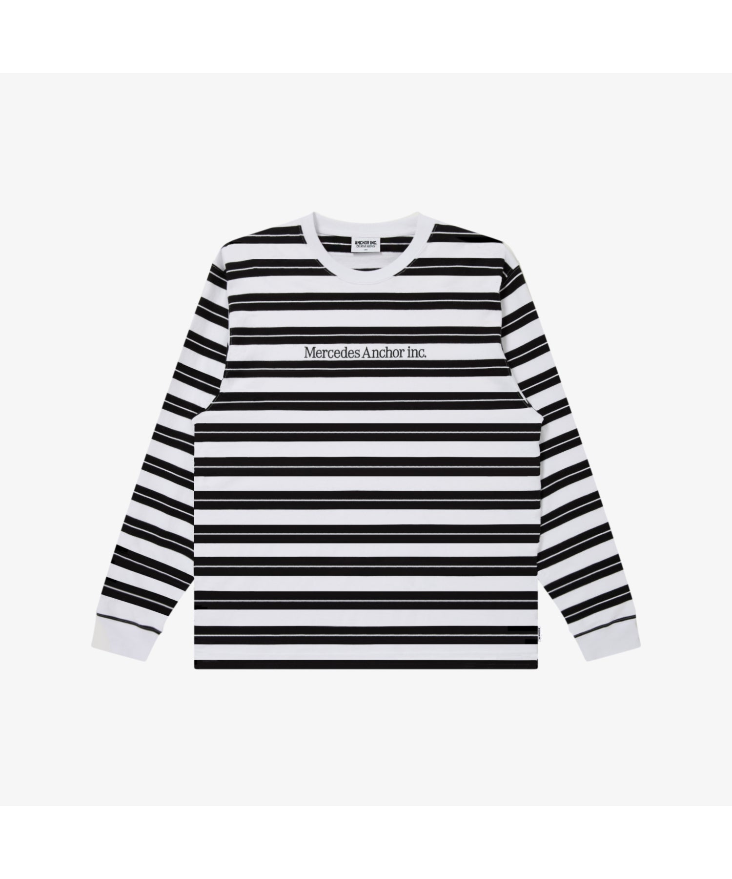 ONE LINE LOGO MULTI BORDER L/S