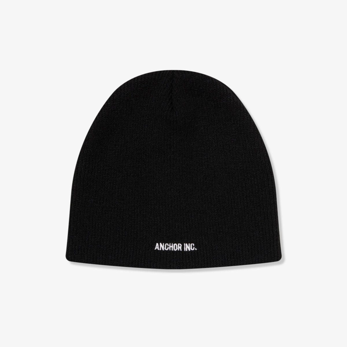 BOLD LOGO SINGLE BEANIE BLACK - ANCHOR INC. (アンカーインク) - cap