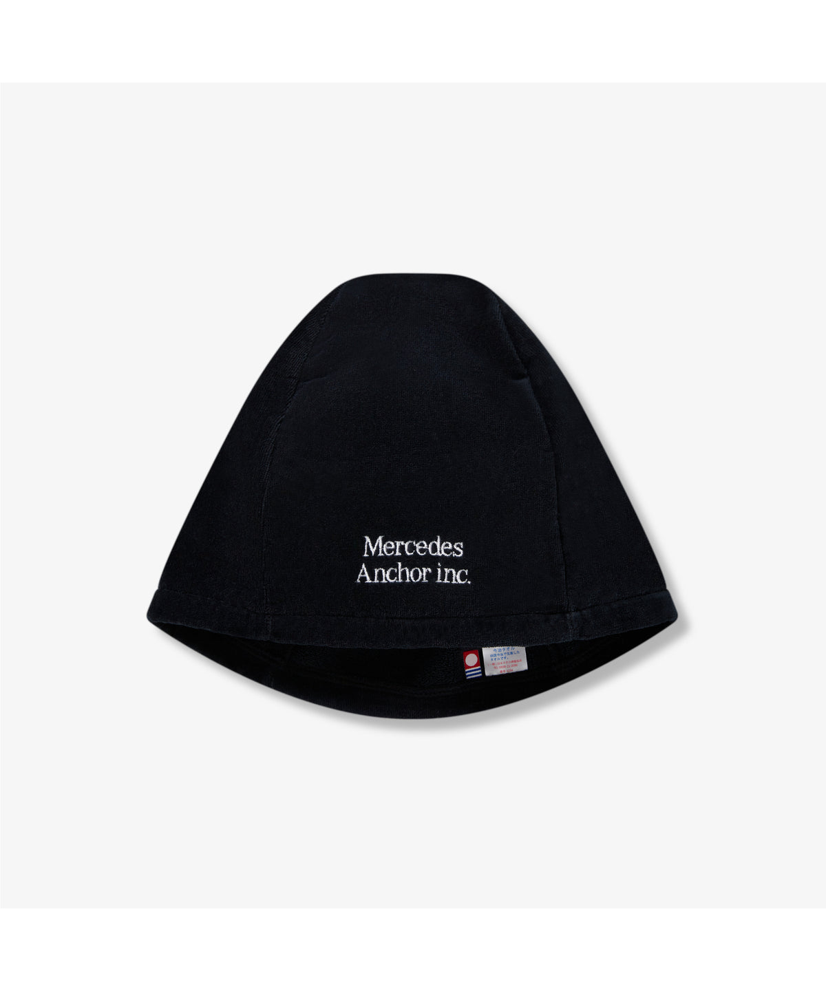 SHIRRED FABRIC SAUNA HAT