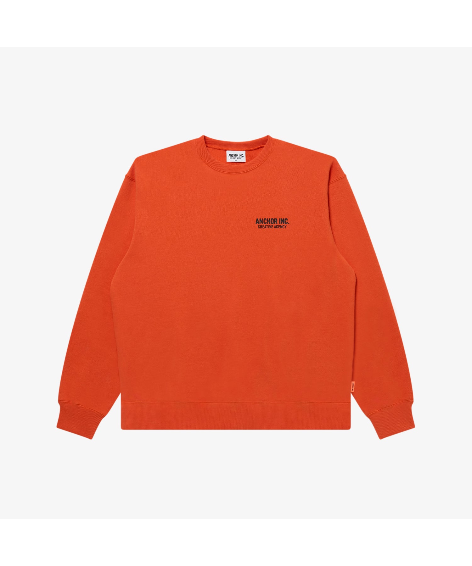 BOLD LOGO CREWNECK SWEAT ORANGE