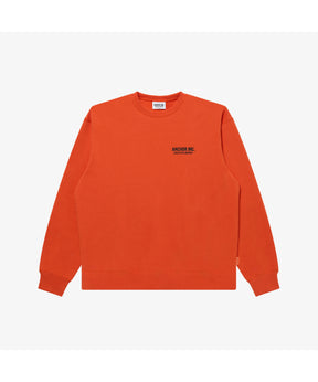 BOLD LOGO CREWNECK SWEAT ORANGE
