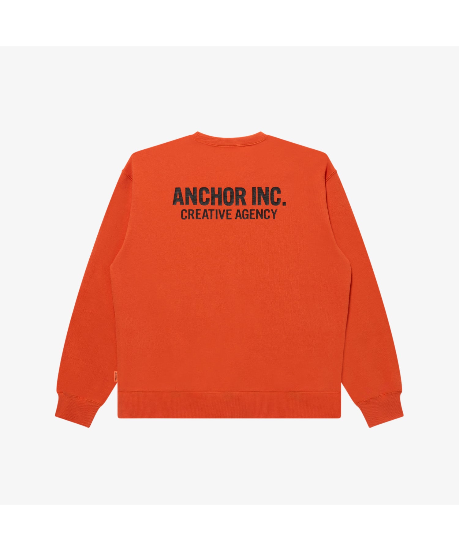BOLD LOGO CREWNECK SWEAT ORANGE