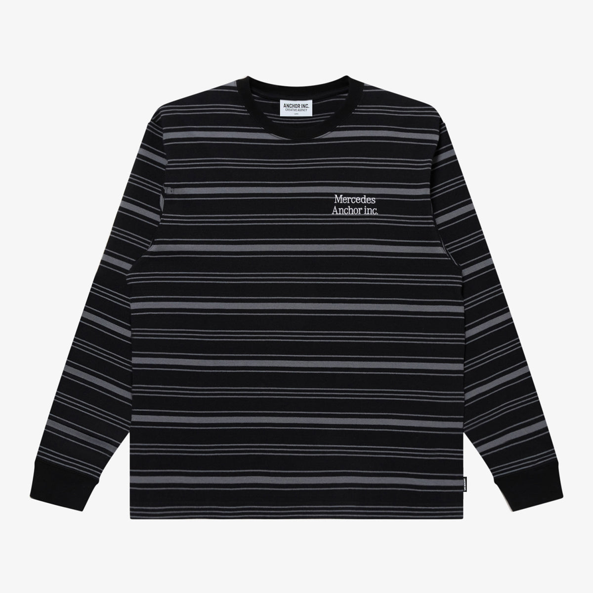 オマケ付【XL】ANCHOR INC. MULTI STRIPED L/S T ANCSS26LT02_BLK_01_1200x1200_c