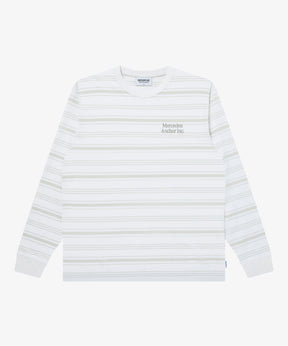 MULTI STRIPED L/S TEE
