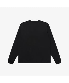 BOLD LOGO SMALL PATCHED HEAVYWEIGHT L/S TEE
