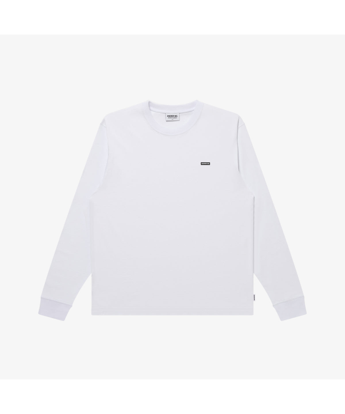 BOLD LOGO SMALL PATCHED HEAVYWEIGHT L/S TEE