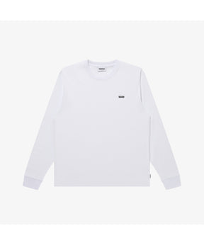 BOLD LOGO SMALL PATCHED HEAVYWEIGHT L/S TEE