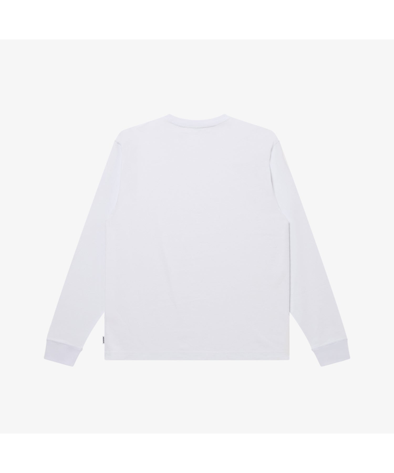BOLD LOGO SMALL PATCHED HEAVYWEIGHT L/S TEE