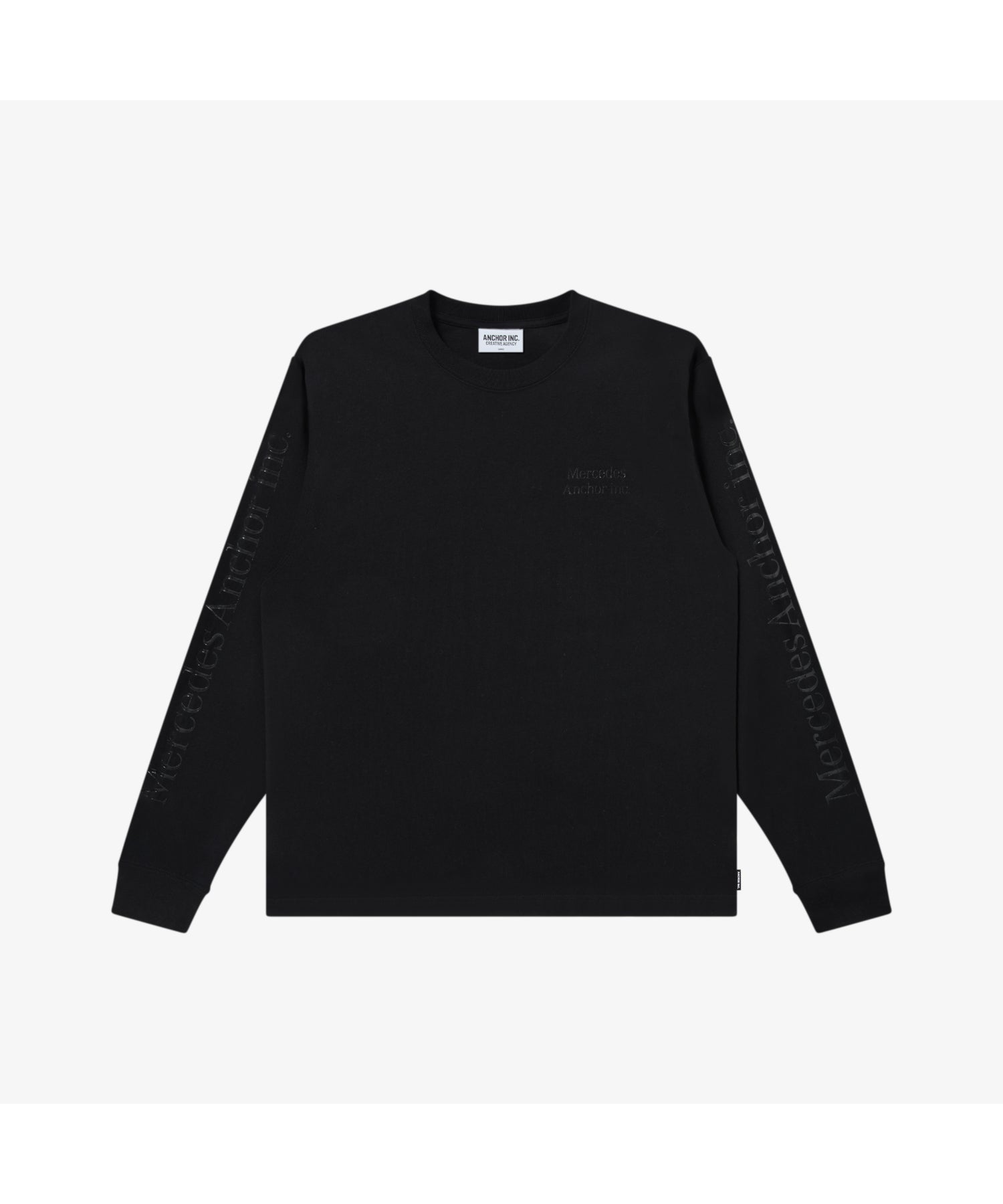CLEAR PRINTED L/S TEE