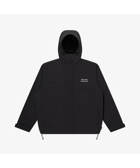 HOODED NYLON TRACK JACKET