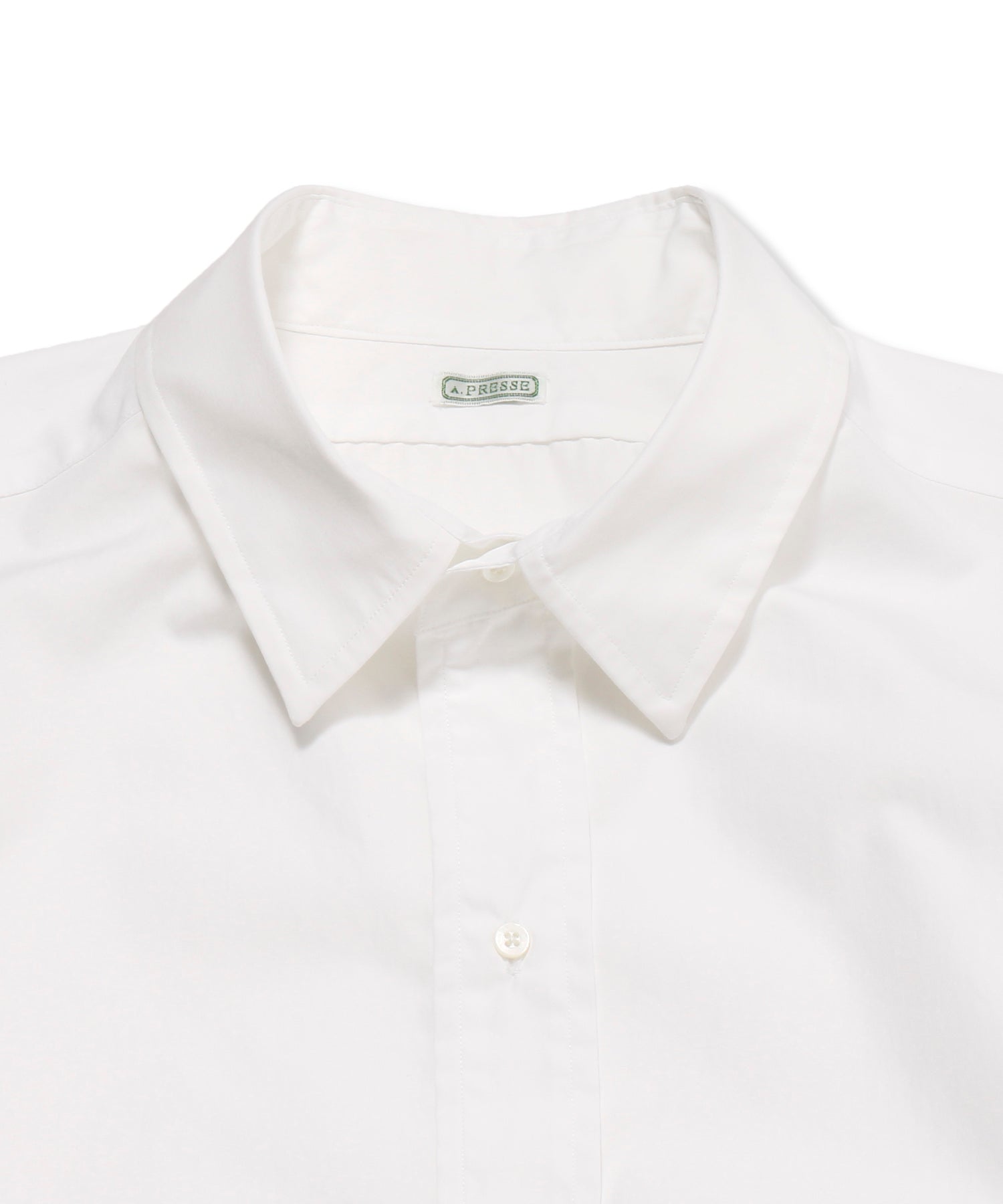 Regular Collar Shirt - A.PRESSE (アプレッセ) - tops (トップス 