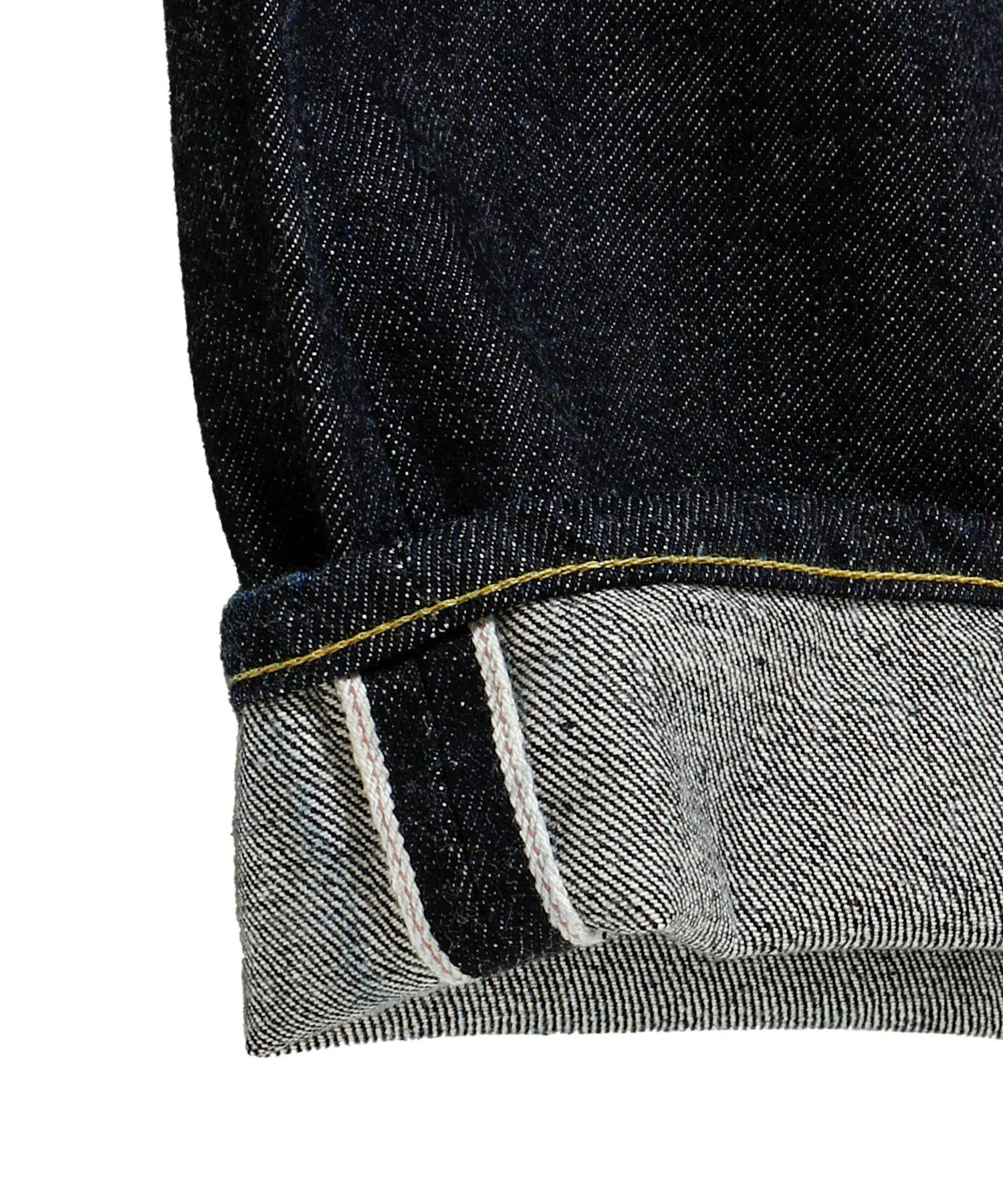 Washed Denim Wide Pants