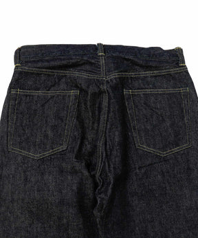 Washed Denim Wide Pants