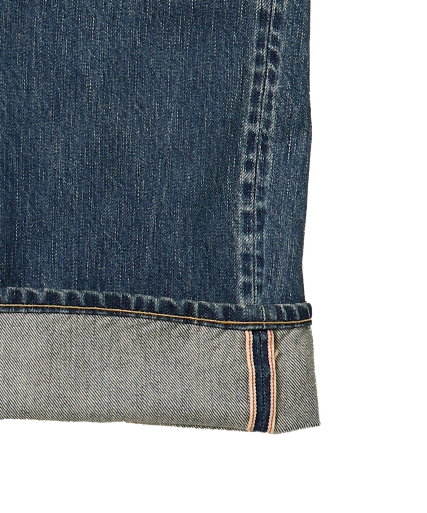 No.22 Washed Wide Denim Pants