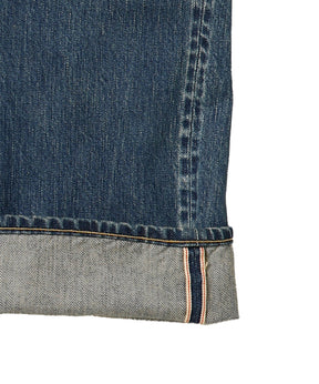 No.22 Washed Wide Denim Pants