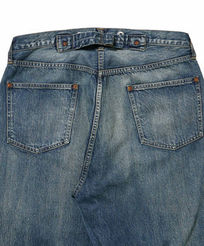 No.22 Washed Wide Denim Pants - A.PRESSE (アプレッセ) - bottom