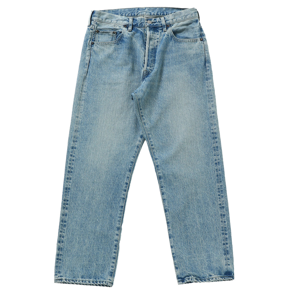 A.PRESSE - washed denim pants e -indigo- 23ss men | asterisk