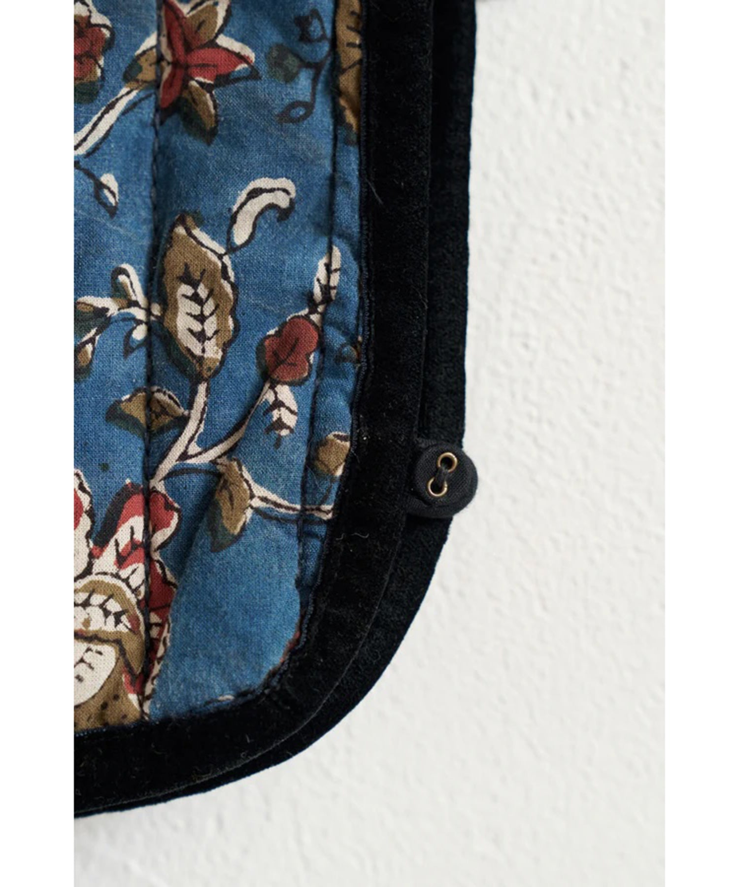 BLOCK PRINT QUILTED VEST