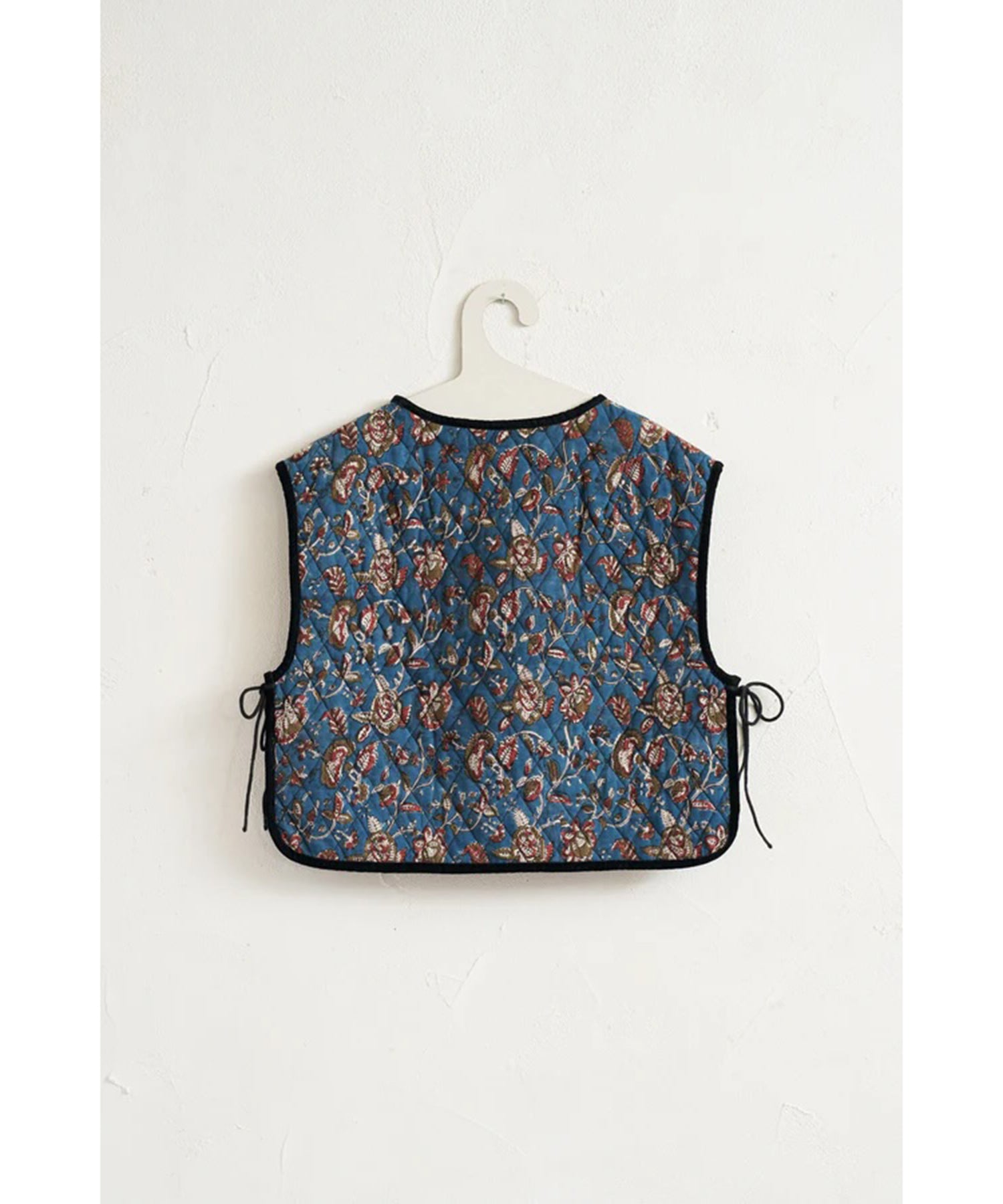 BLOCK PRINT QUILTED VEST
